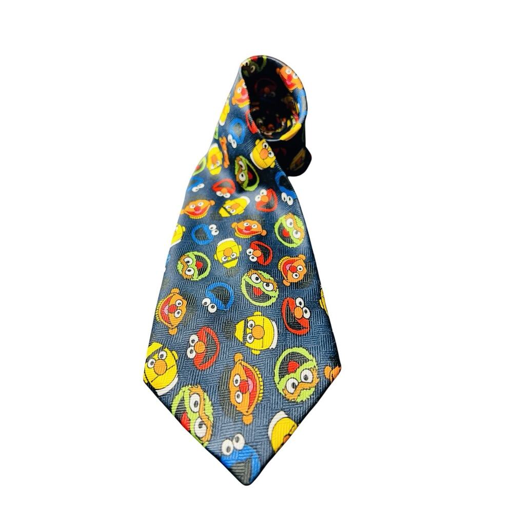 SESAME‎ STREET MEN'S TIE 100% POLYESTER MADE IN KOREA 4x60